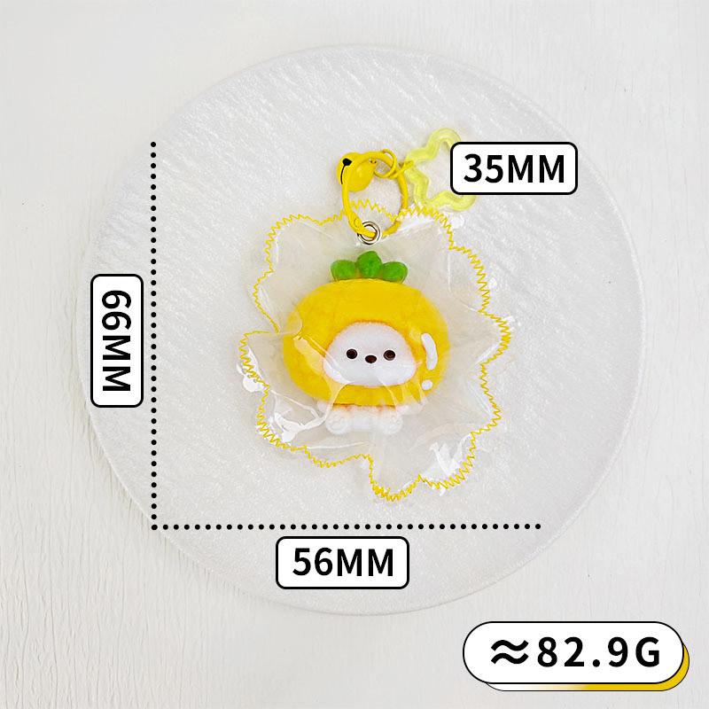 Juguete Squishy de oso con tocado de frutas Juguete Squishy de oso con tocado de frutas