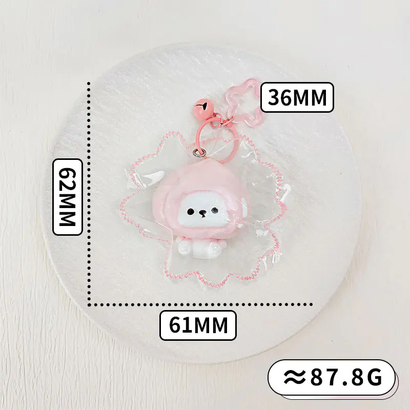 Juguete Squishy de oso con tocado de frutas Juguete Squishy de oso con tocado de frutas