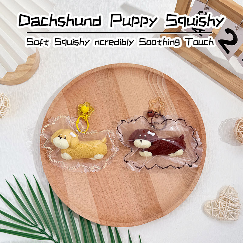 Juguete Squishy Cachorro Salchicha