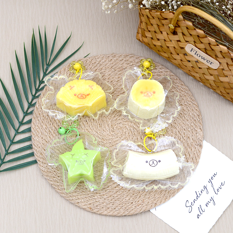 Lindo Squishy de frutas en rodajas