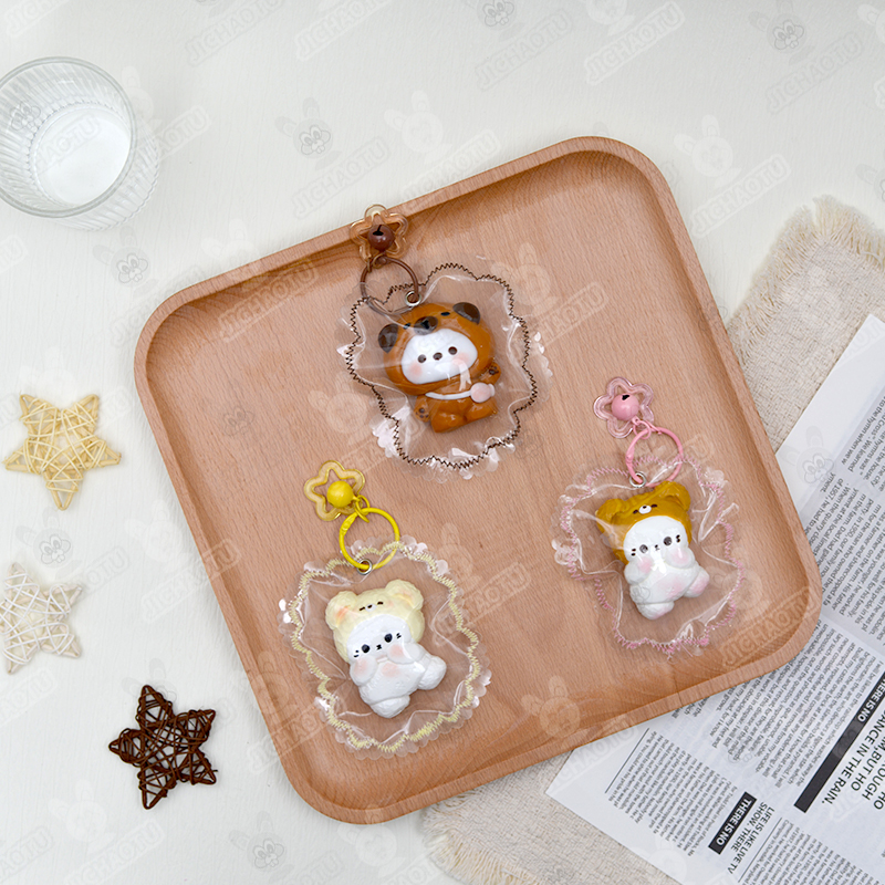 Squishy con capucha y oso