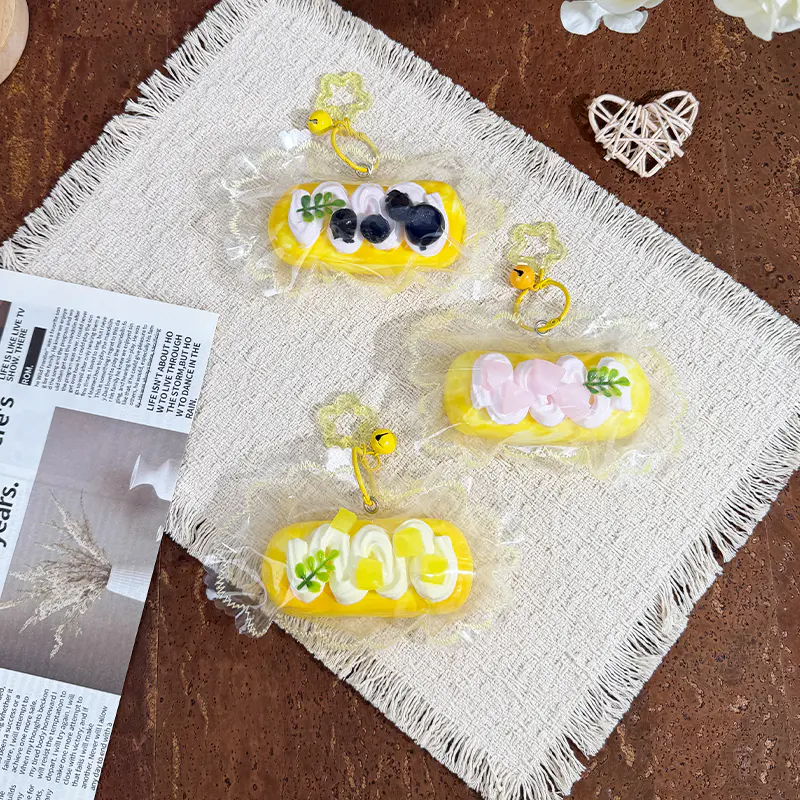 Squishy de barra de crema afrutada